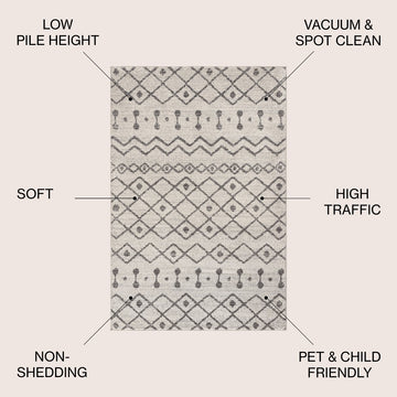 Aksil Moroccan Beni Souk Area Rug